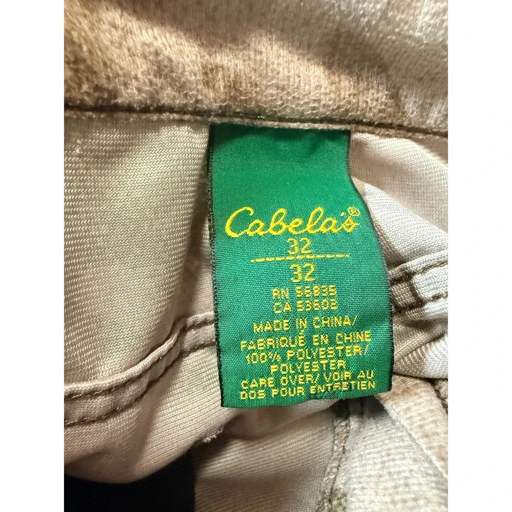 CABELAS - Men's Microtex Classic Lightweight Outfitter Camo Hunting Pants -32x28